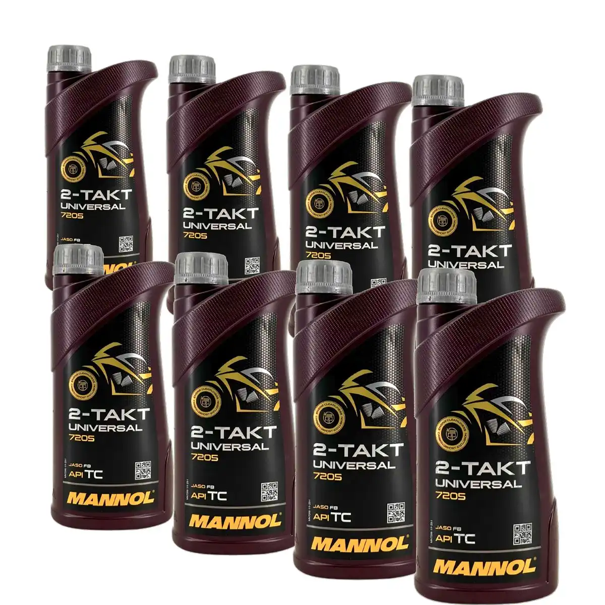 Mannol 2-Takt Universal 8x1 Liter