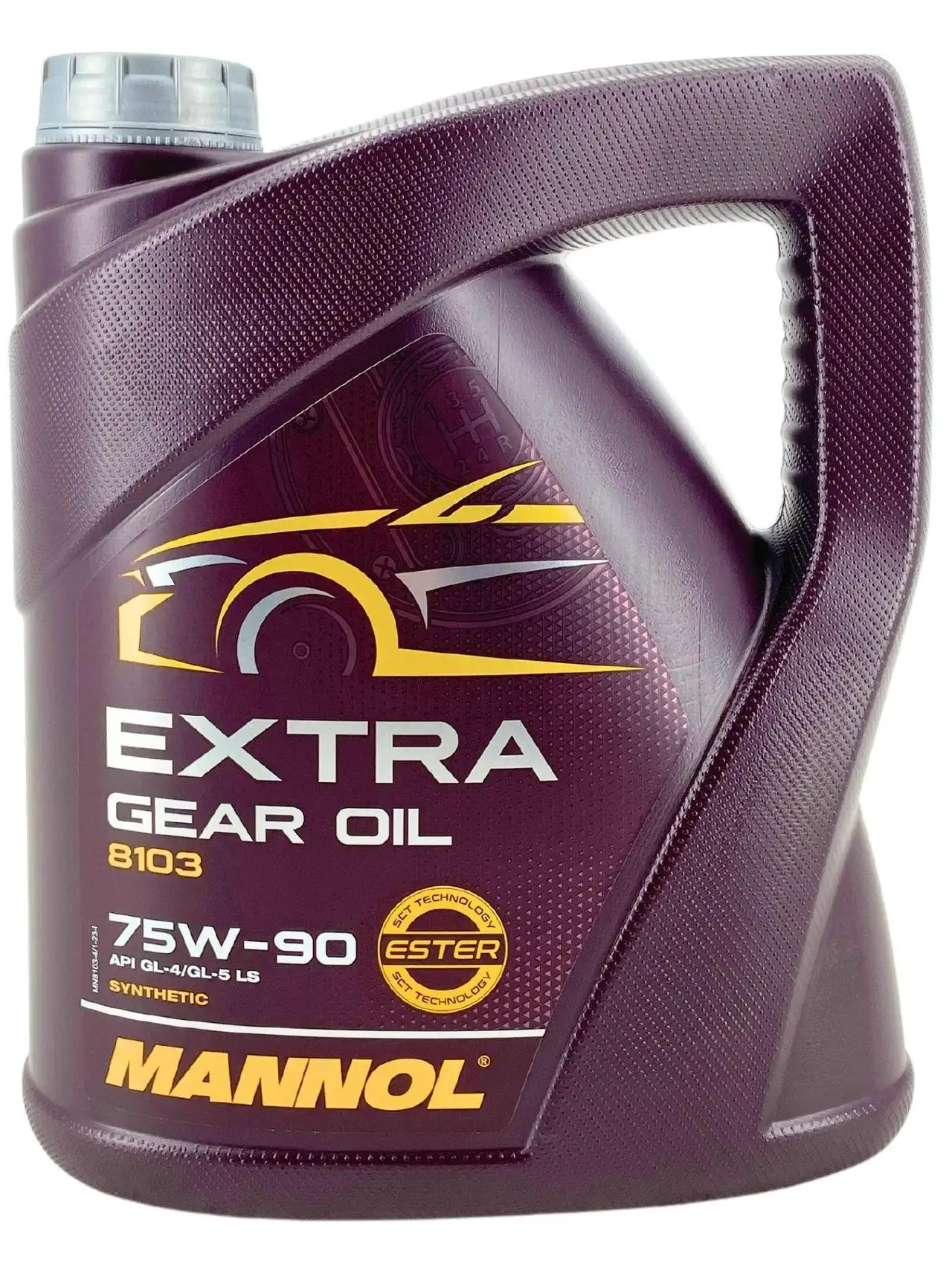 Mannol Extra Gear Oil Getriebeöl 75W-90 GL-4/GL-5 LS 4 Liter