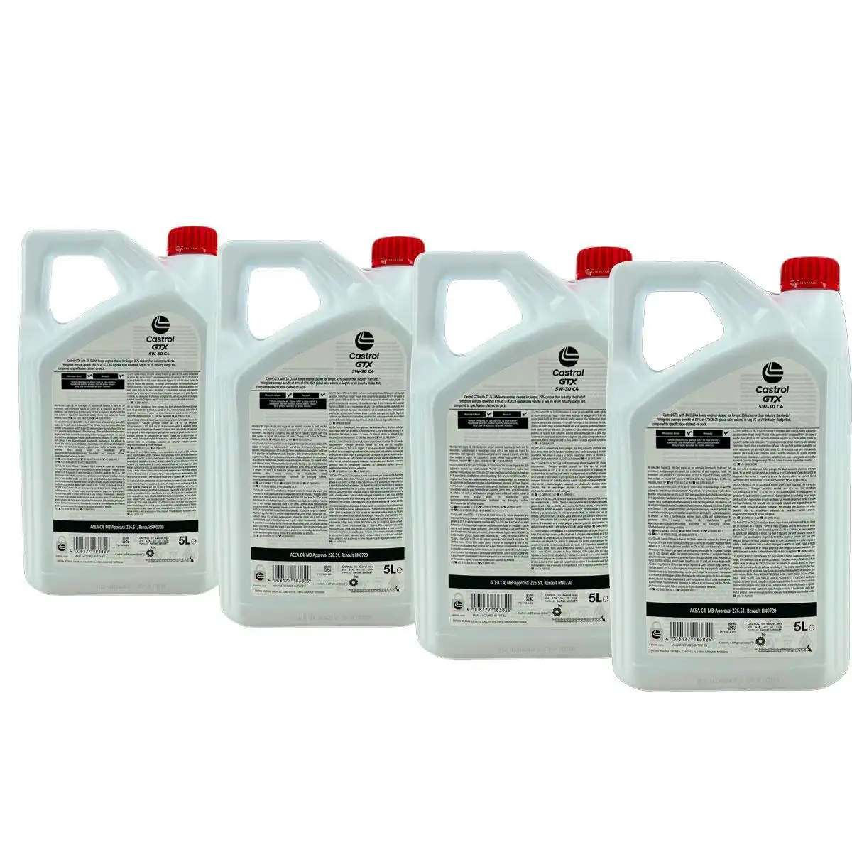 Castrol GTX 5W-30 C4 4x5 Liter