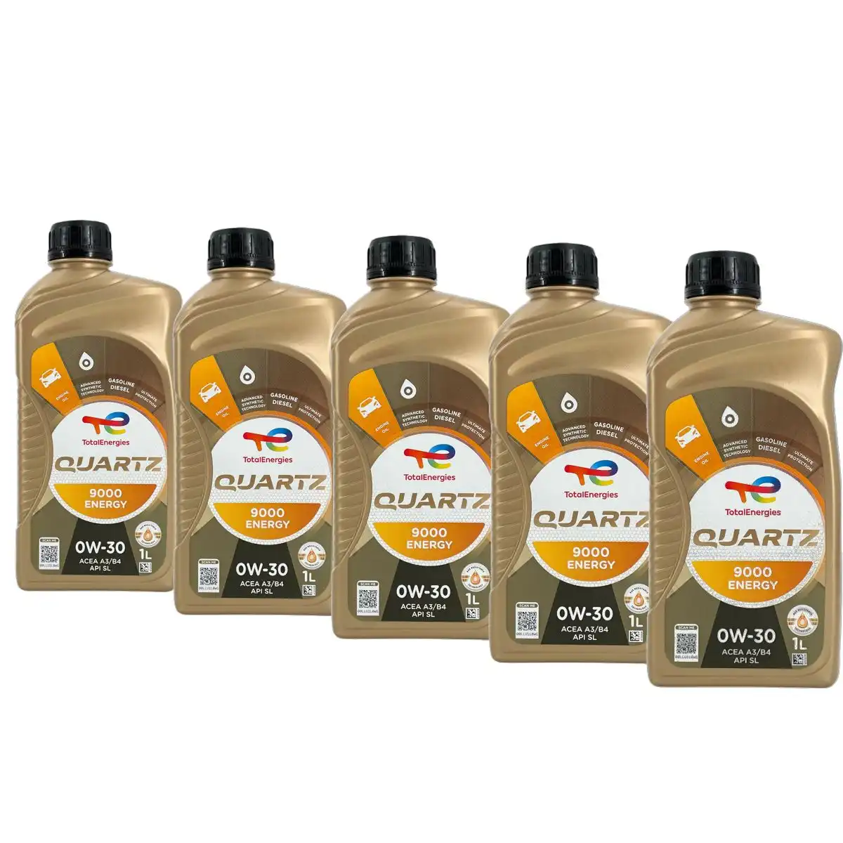 Total Quartz 9000 Energy 0W-30 5x1 Liter