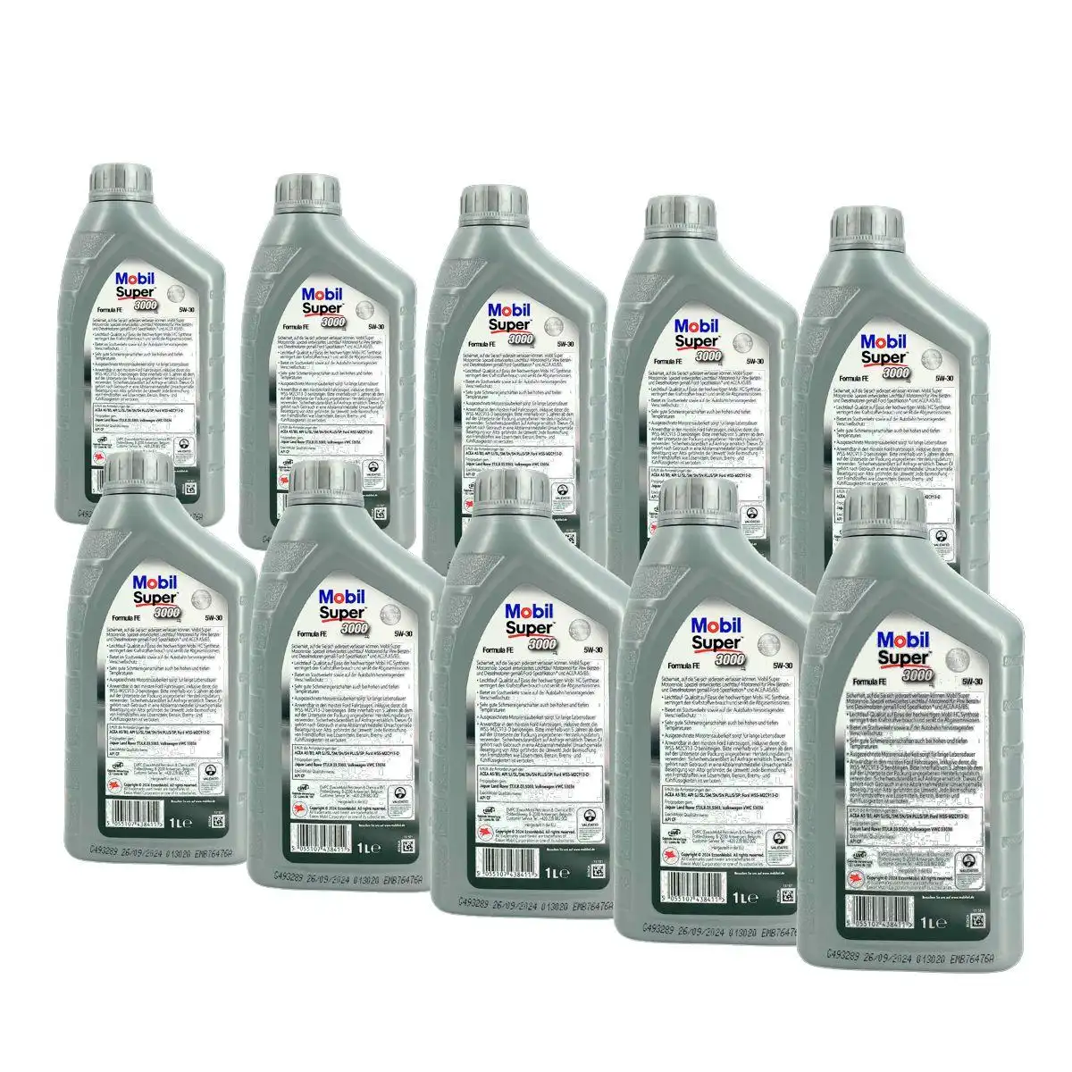 Mobil Super 3000 X1 Formula FE 5W-30 10x1 Liter