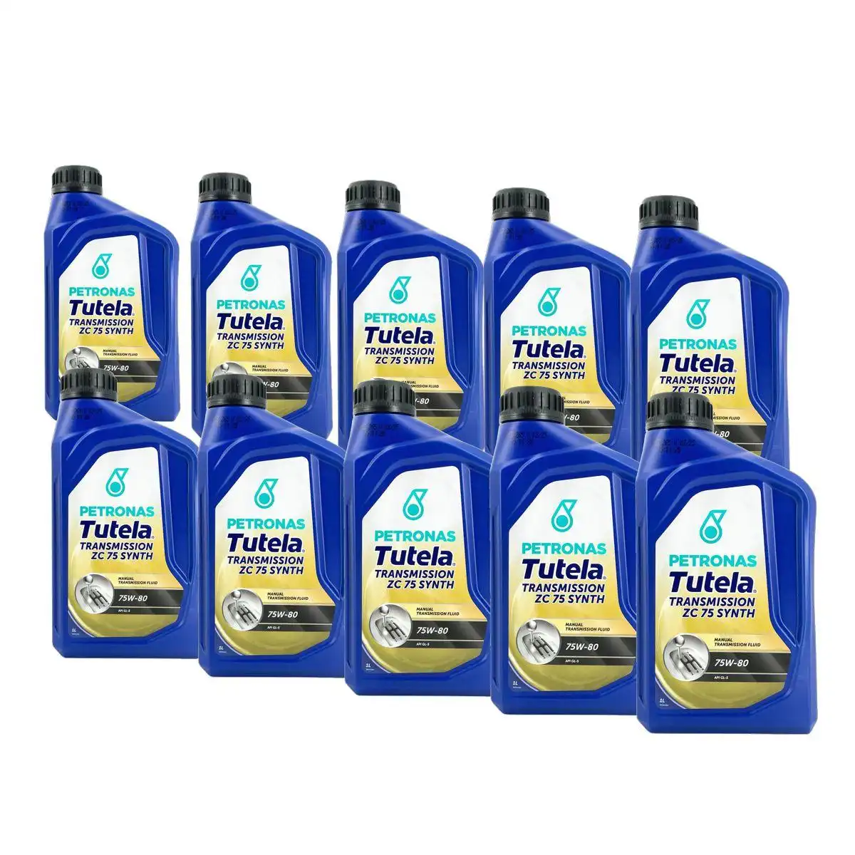 Petronas Tutela Transmission ZC 75 Synth 75W-80 API GL-5 10x1 Liter