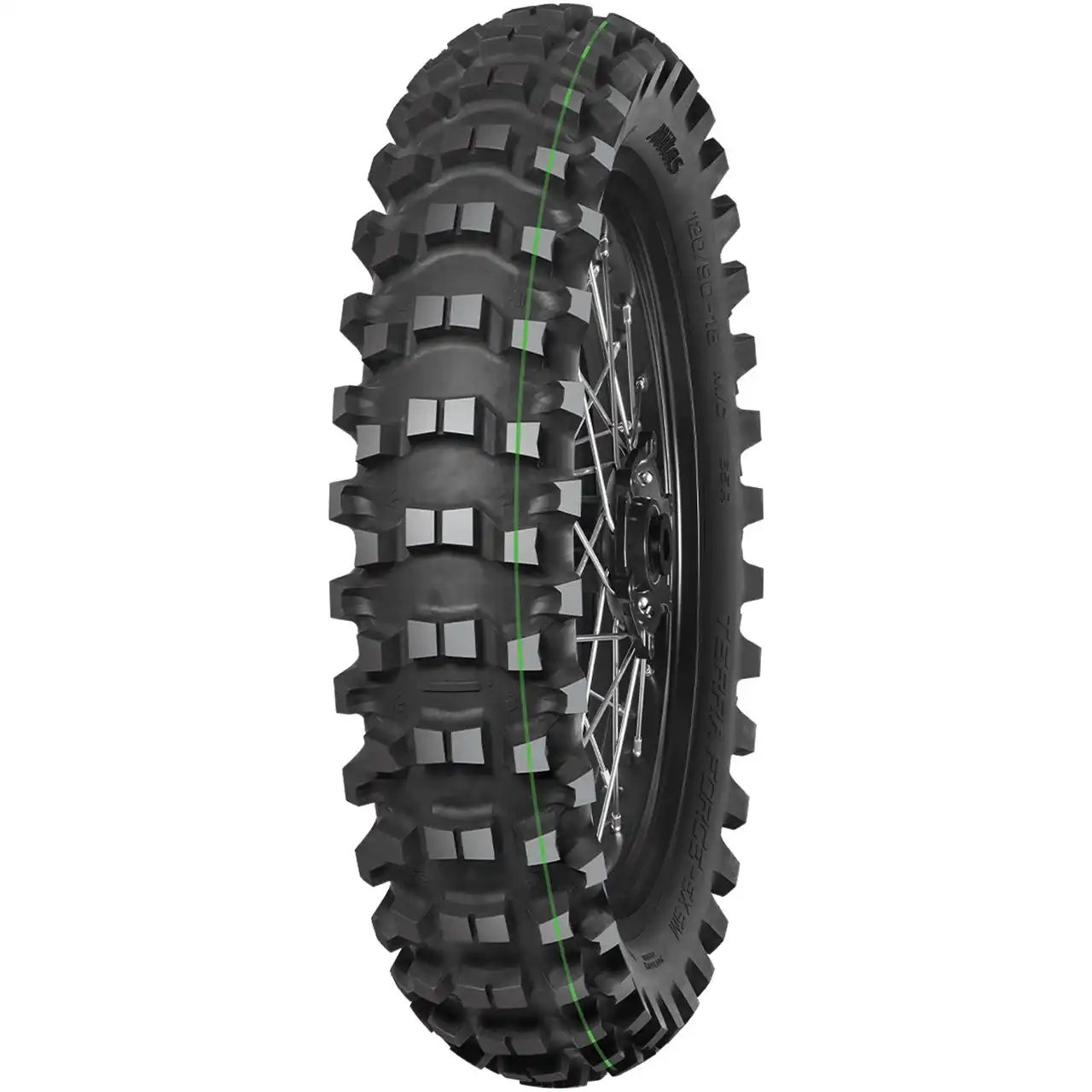 MITAS 110/100 - 18 M/C TT 64R TERRA FORCE-EX SM SUPERLIGHT (GREEN) (IND)