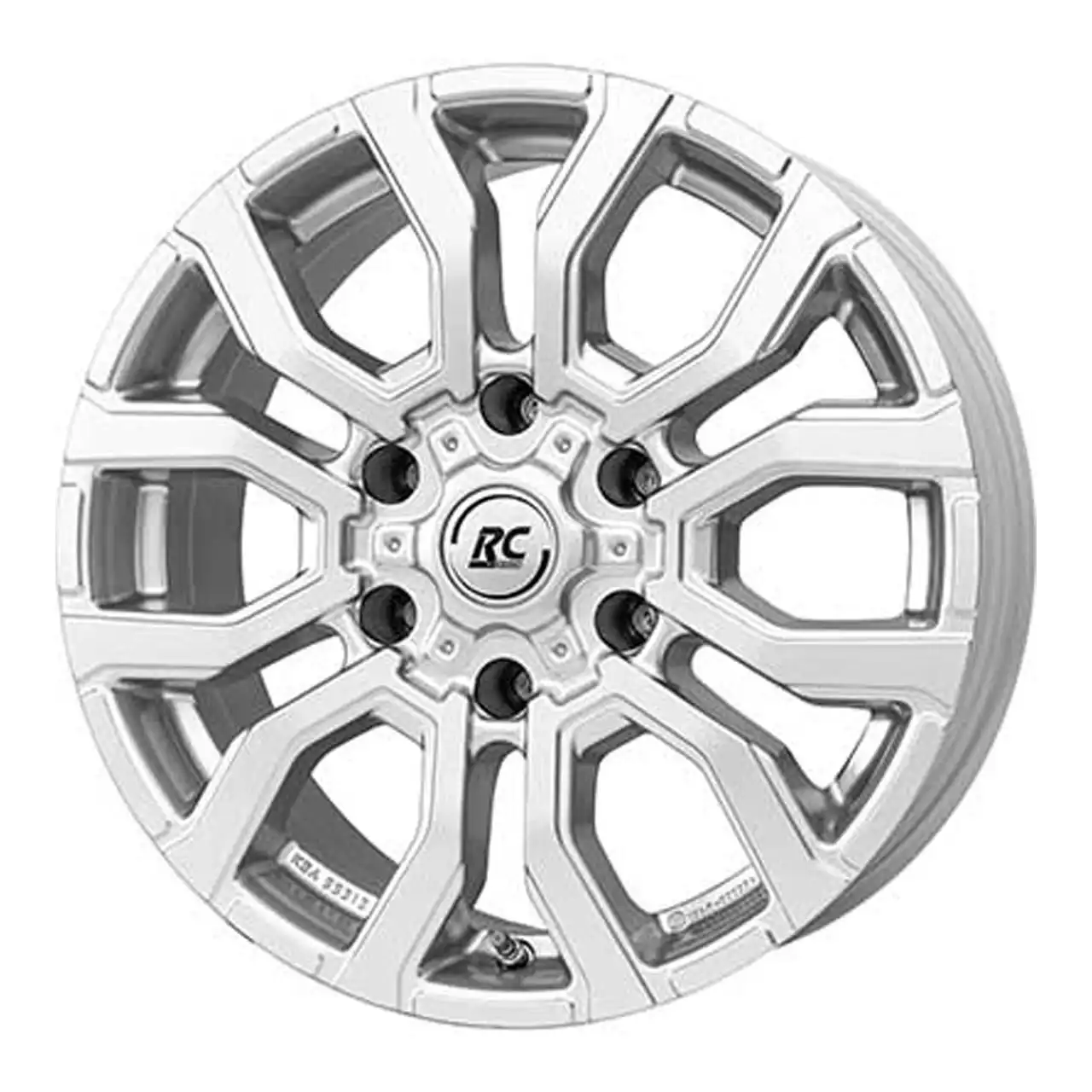 RC-DESIGN RC35 kristallsilber (ks) 7.5Jx17 6x139.7 ET25