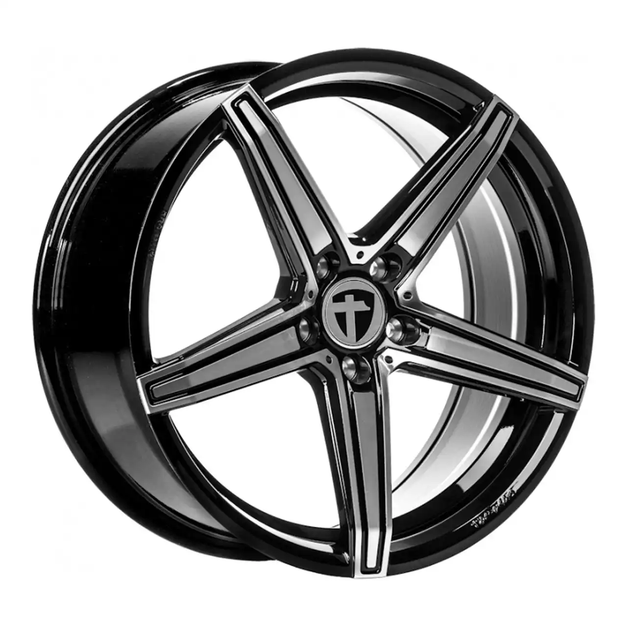 TOMASON TN20 dark hyperblack polished 8.0Jx18 5x114.3 ET45