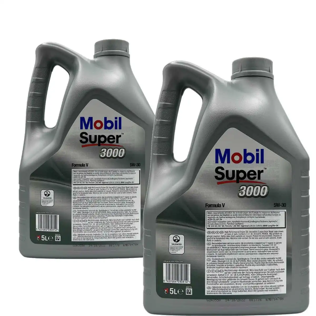Mobil Super 3000 Formula V 5W-30 2x5 Liter