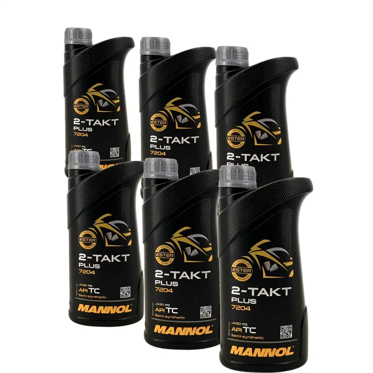 Mannol 2-Takt Plus 6x1 Liter