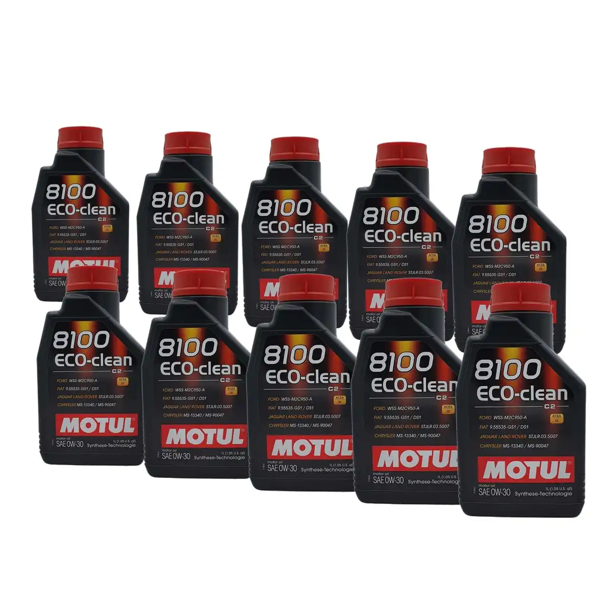 Motul 8100 Eco-clean 0W-30 10x1 Liter