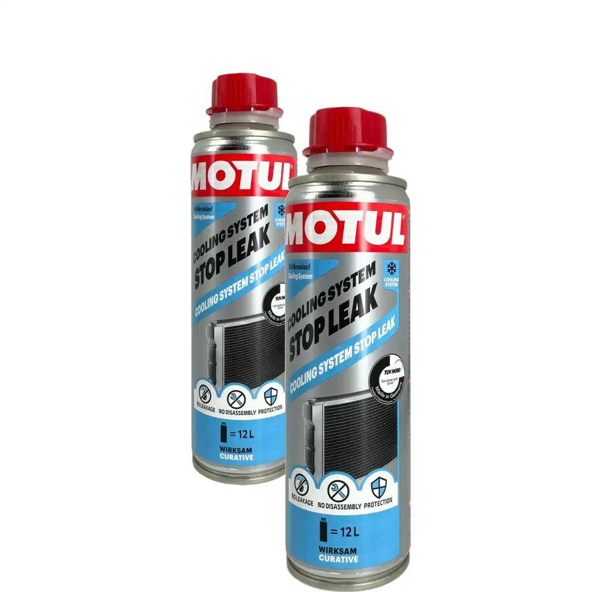 Motul Radiator Stop Leak Kühlerdichtungsmittel 2x300 ML