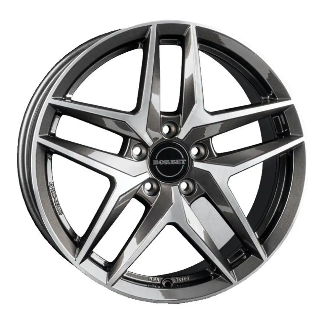 BORBET DESIGN Z mistral anthrazit glänzend 8.0Jx18 5x112 ET29