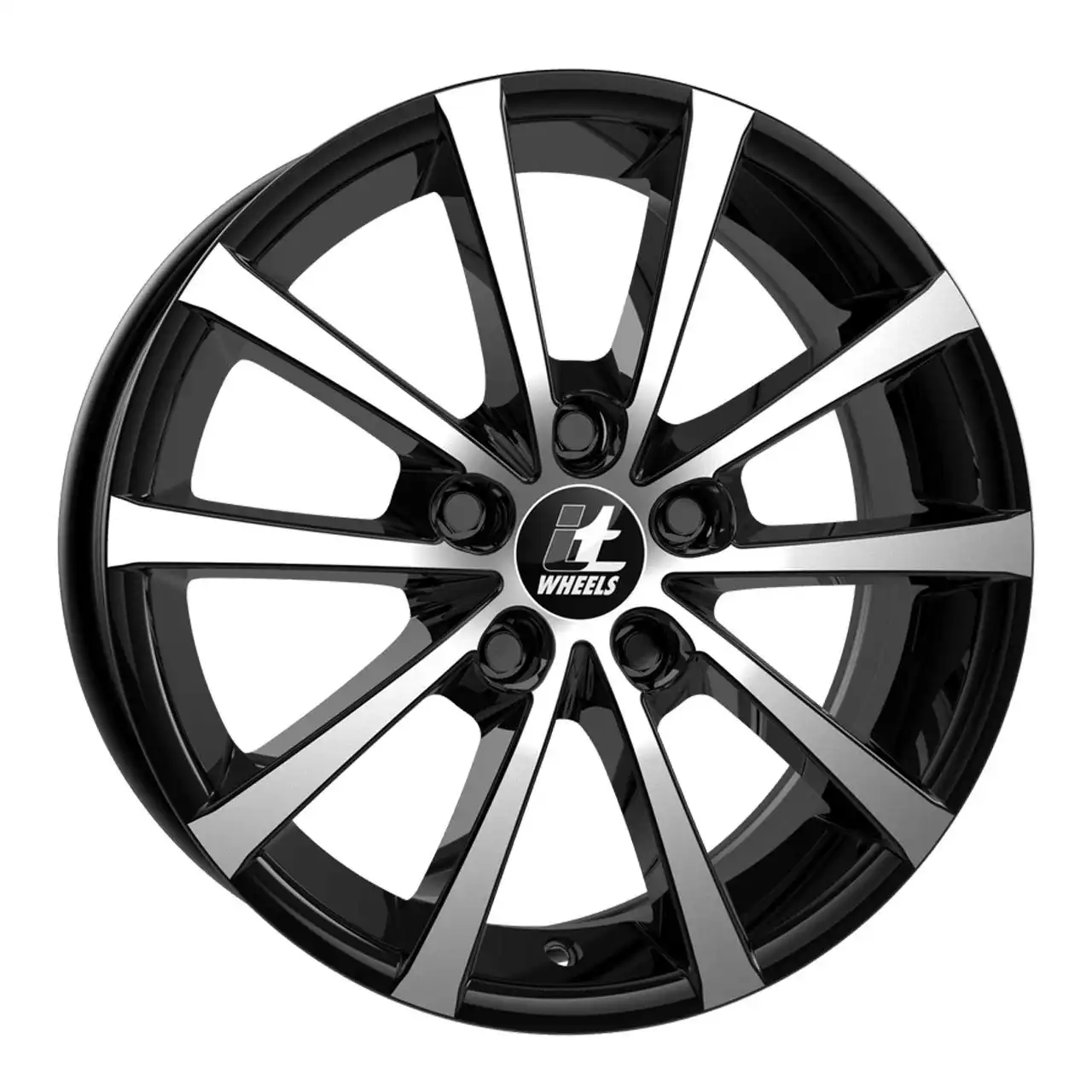 ITWHEELS ALICE glanzschwarz poliert 7.0Jx17 5x114.3 ET40