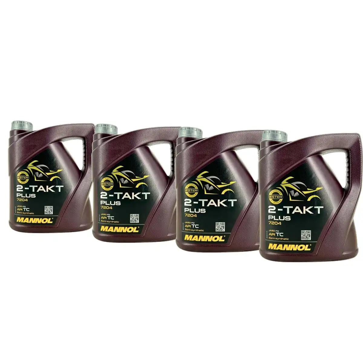 Mannol 2-Takt Plus 4x4 Liter