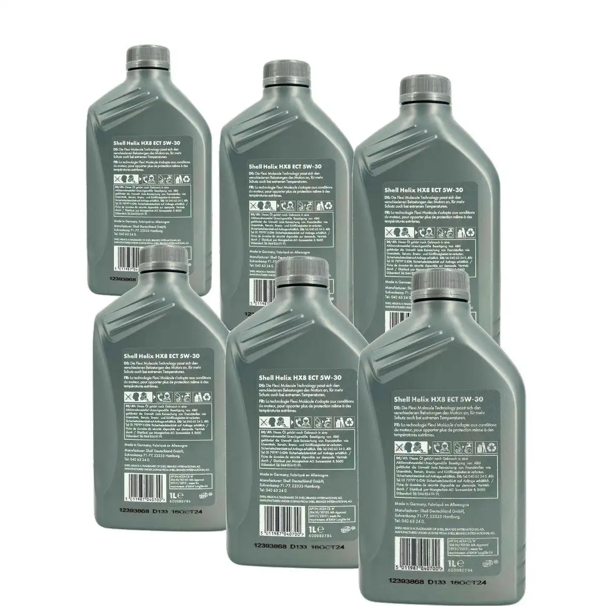 Shell Helix HX8 5W-30 ECT 6x1 Liter