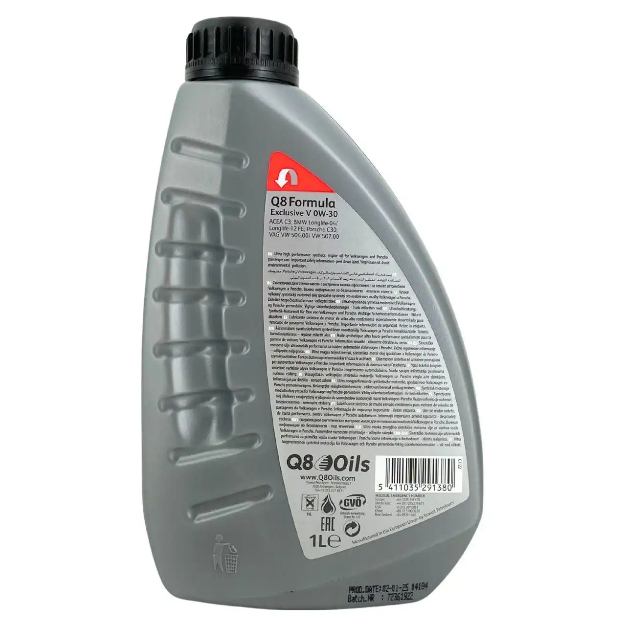 Q8 Formula Exclusive V 0W-30 1 Liter