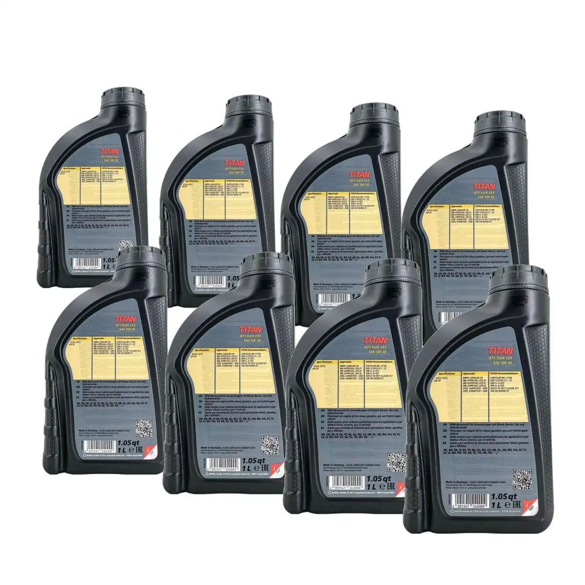 Fuchs Titan GT1 Flex C23 5W-30  8x1 Liter