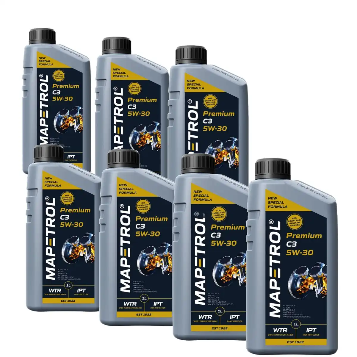 Mapetrol Premium C3 5W-30 7x1 Liter