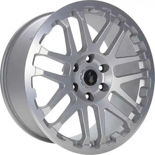 ETABETA COMBAT silver matt lip + cap polished 10.0Jx22 6x139.7 ET45