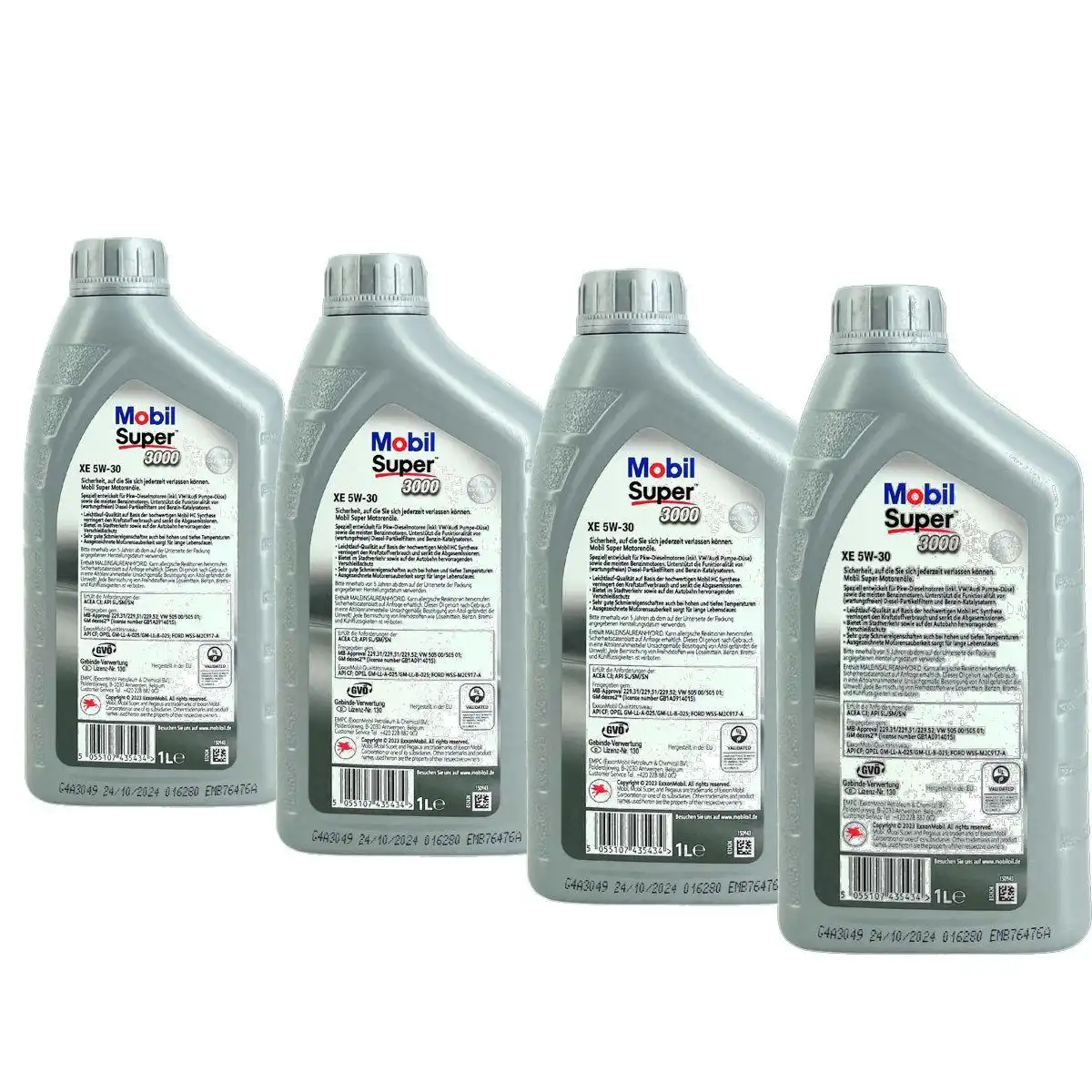 Mobil Super 3000 XE 5W-30 4x1 Liter