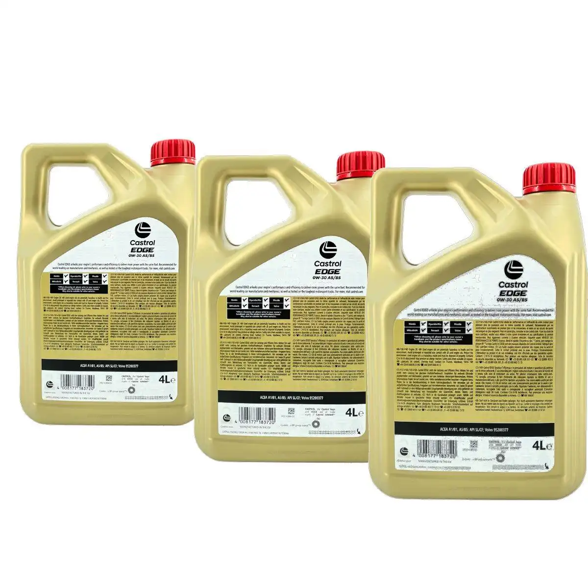 Castrol Edge 0W-30 A5/B5 3x4 Liter
