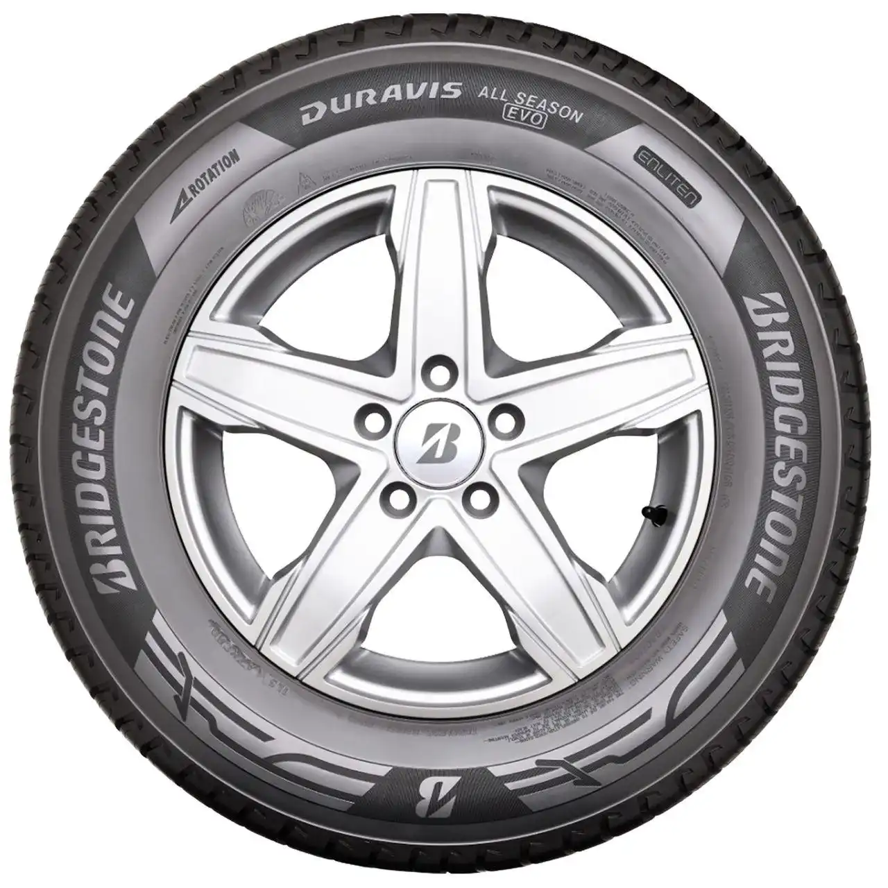 BRIDGESTONE DURAVIS ALL SEASON EVO 215/60R17C 109/107T ENLITEN BSW