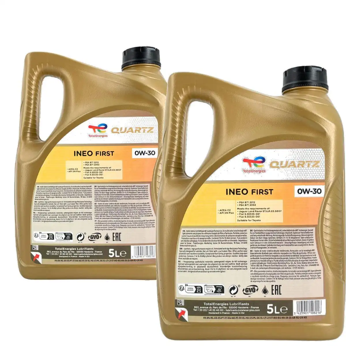 Total Quartz Ineo First 0W-30 2x5 Liter