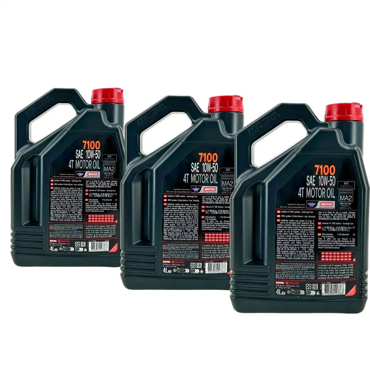 Motul 7100 10W-50 4T 3x4 Liter