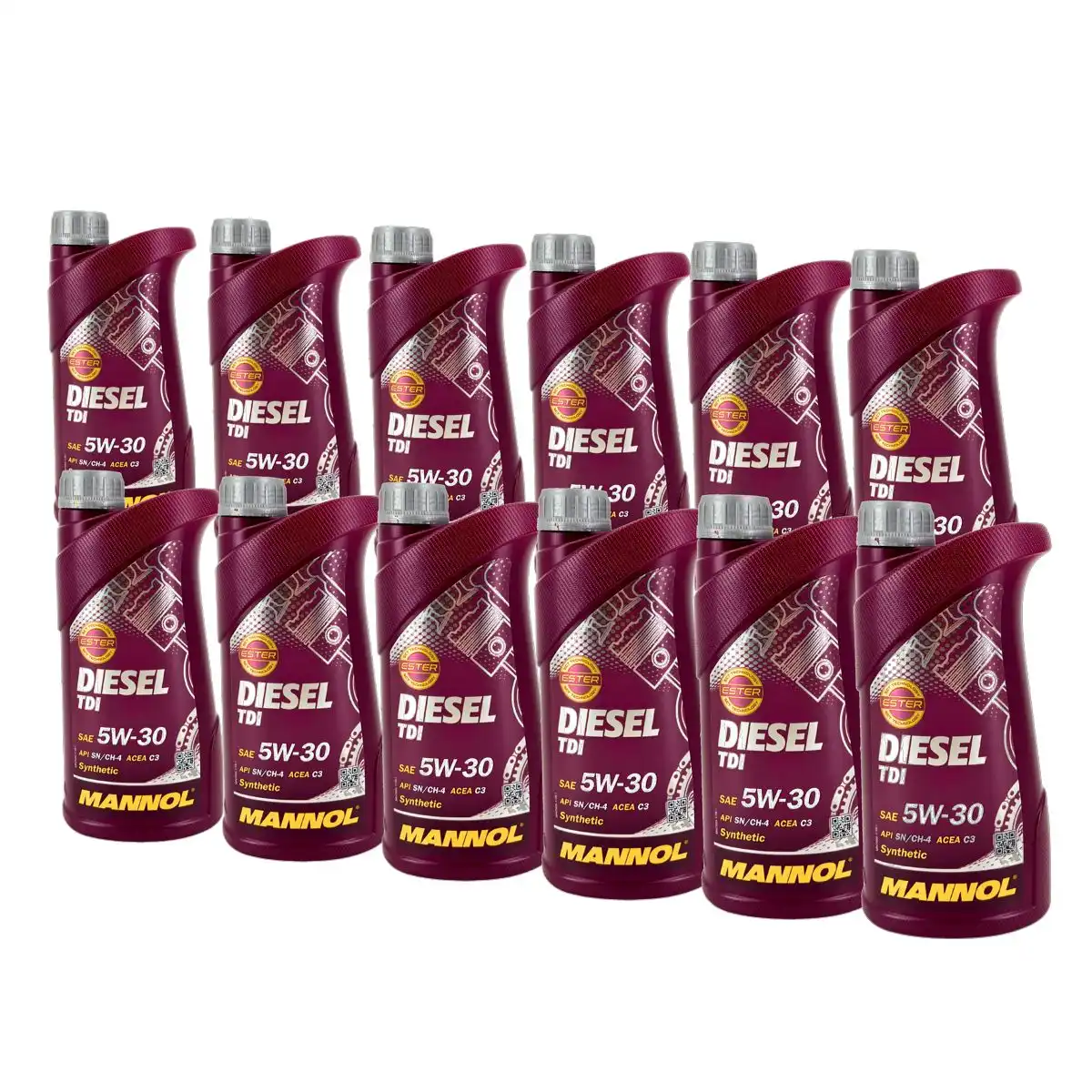 Mannol Diesel TDI 5W-30 12x1 Liter