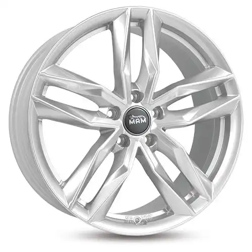 MAM WHEELS MAM RS3 silver painted 8.5Jx20 5x112 ET30