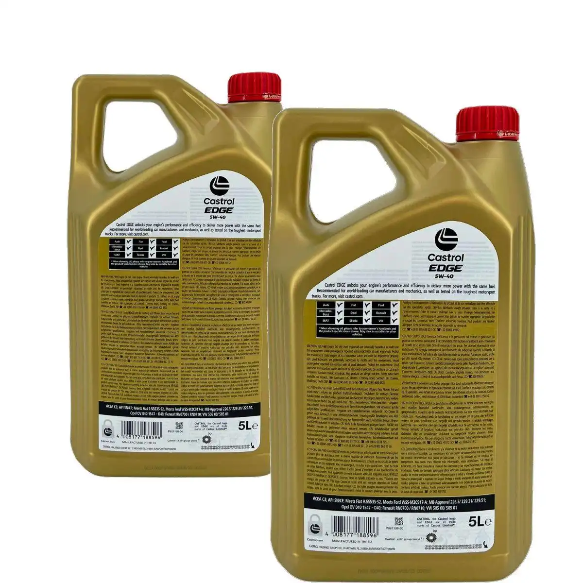 Castrol Edge 5W-40 2x5 Liter