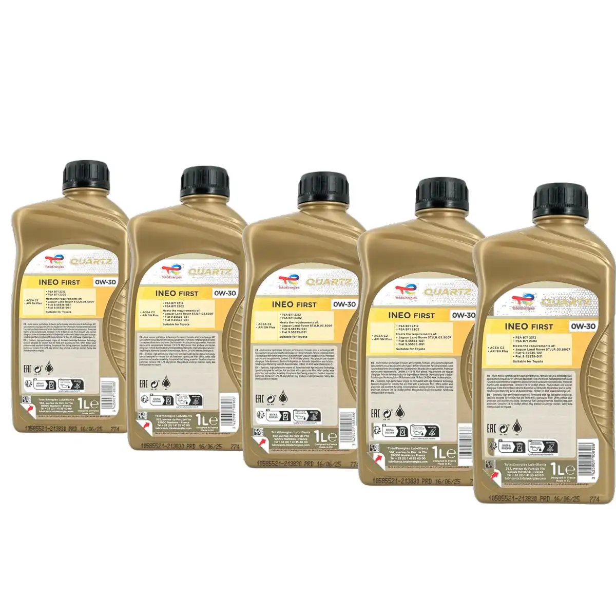 Total Quartz Ineo First 0W-30 5x1 Liter