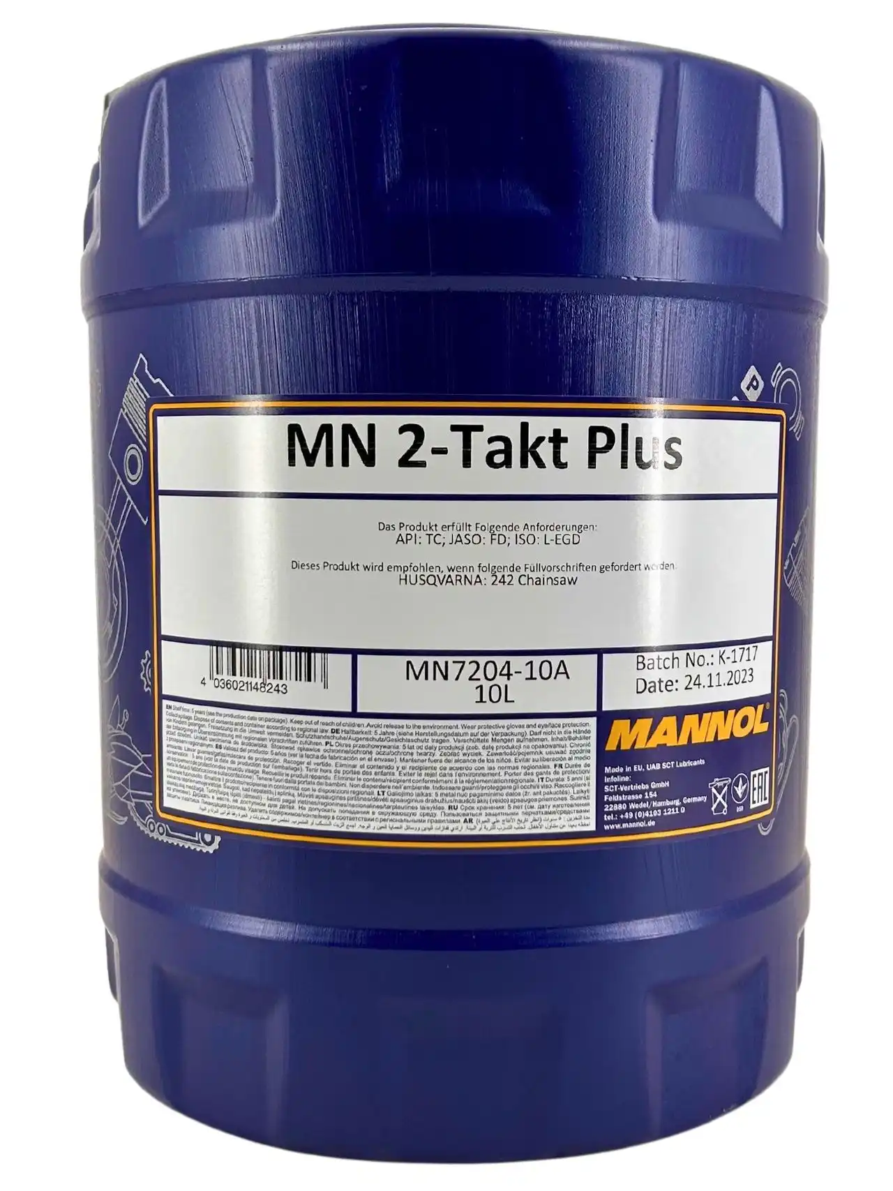 Mannol 2-Takt Plus 10 Liter