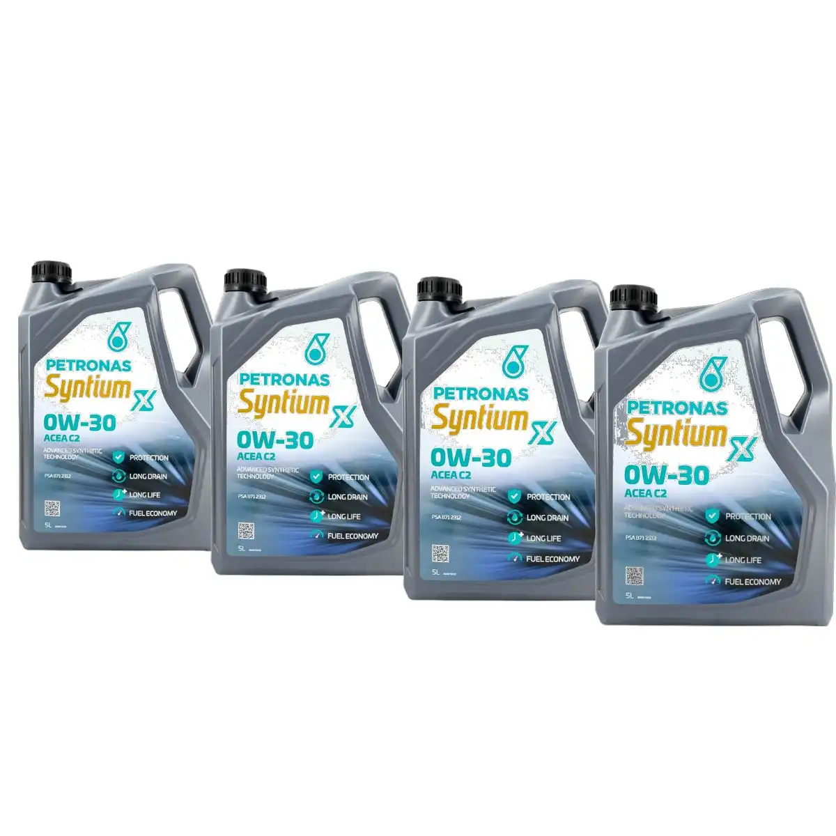 Petronas Syntium X 0W-30 C2 4x5 Liter