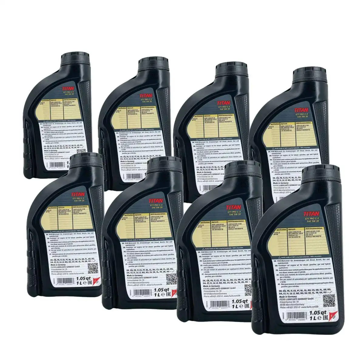 Fuchs Titan GT1 PRO C-3 5W-30 8x1 Liter