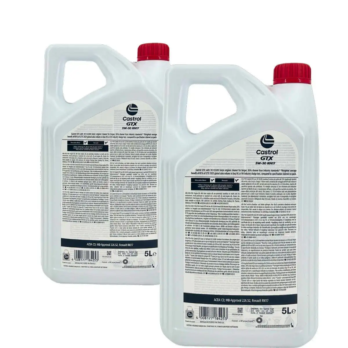 Castrol GTX 5W-30 RN17 2x5 Liter