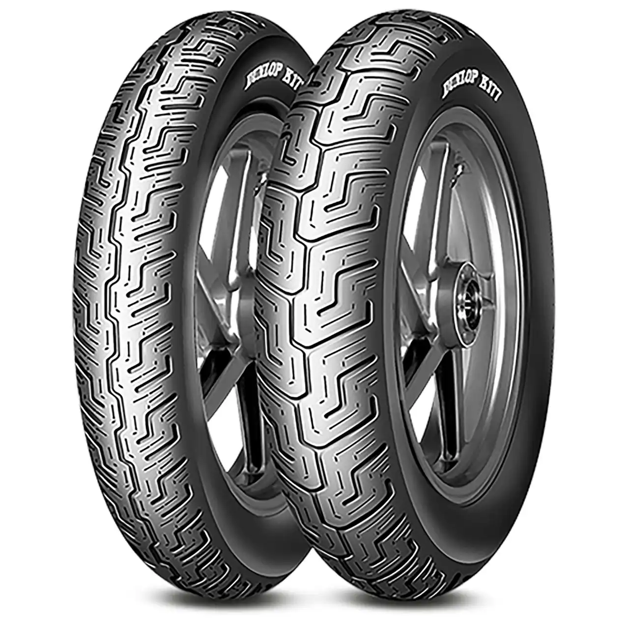 DUNLOP ARROWMAX K177 F 120/90 - 18 M/C TL 65H WWW FRONT