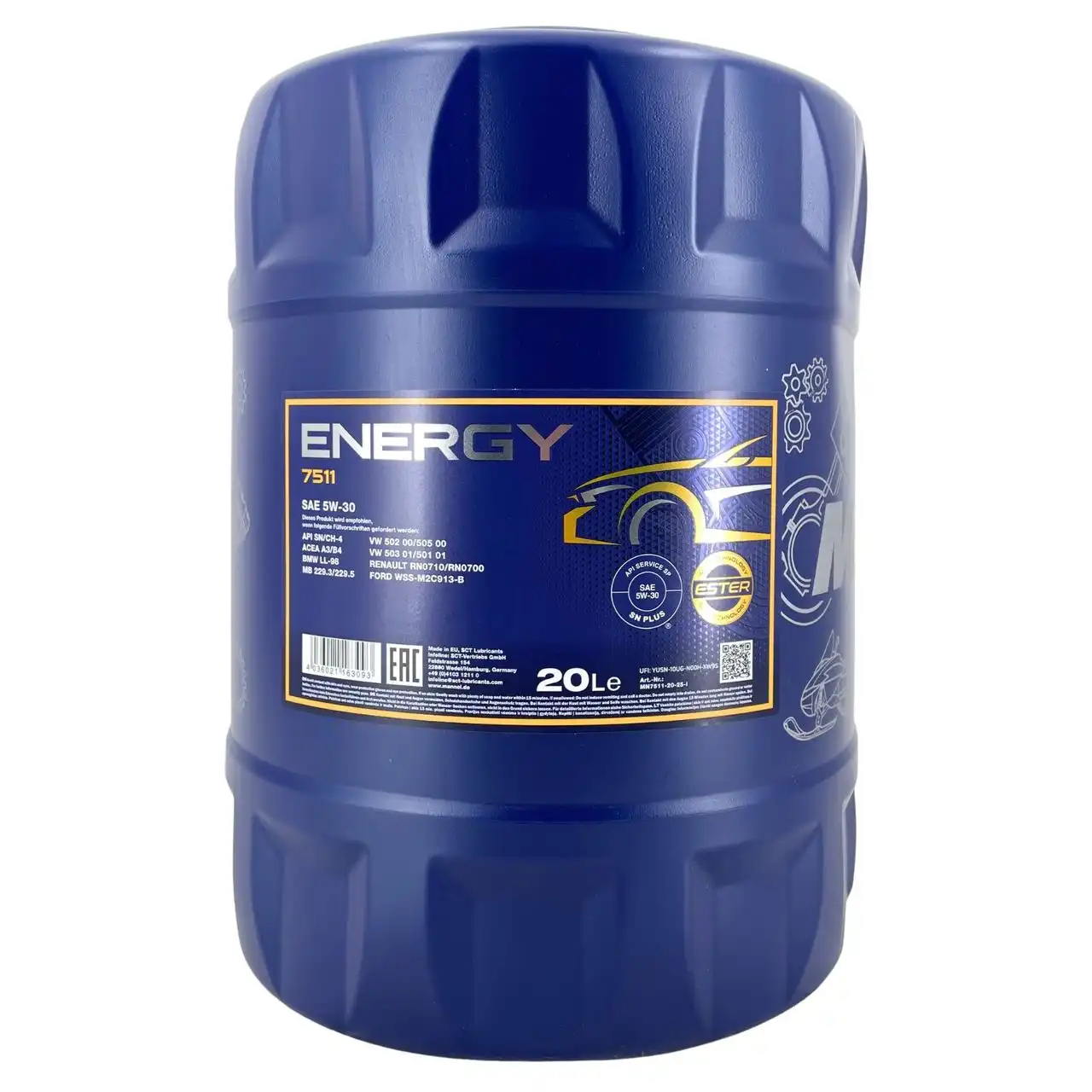 Mannol Energy 5W-30 20 Liter