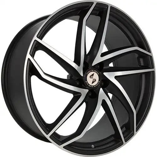 ETABETA HERON schwarzmatt vollpoliert 8.5Jx19 5x112 ET20