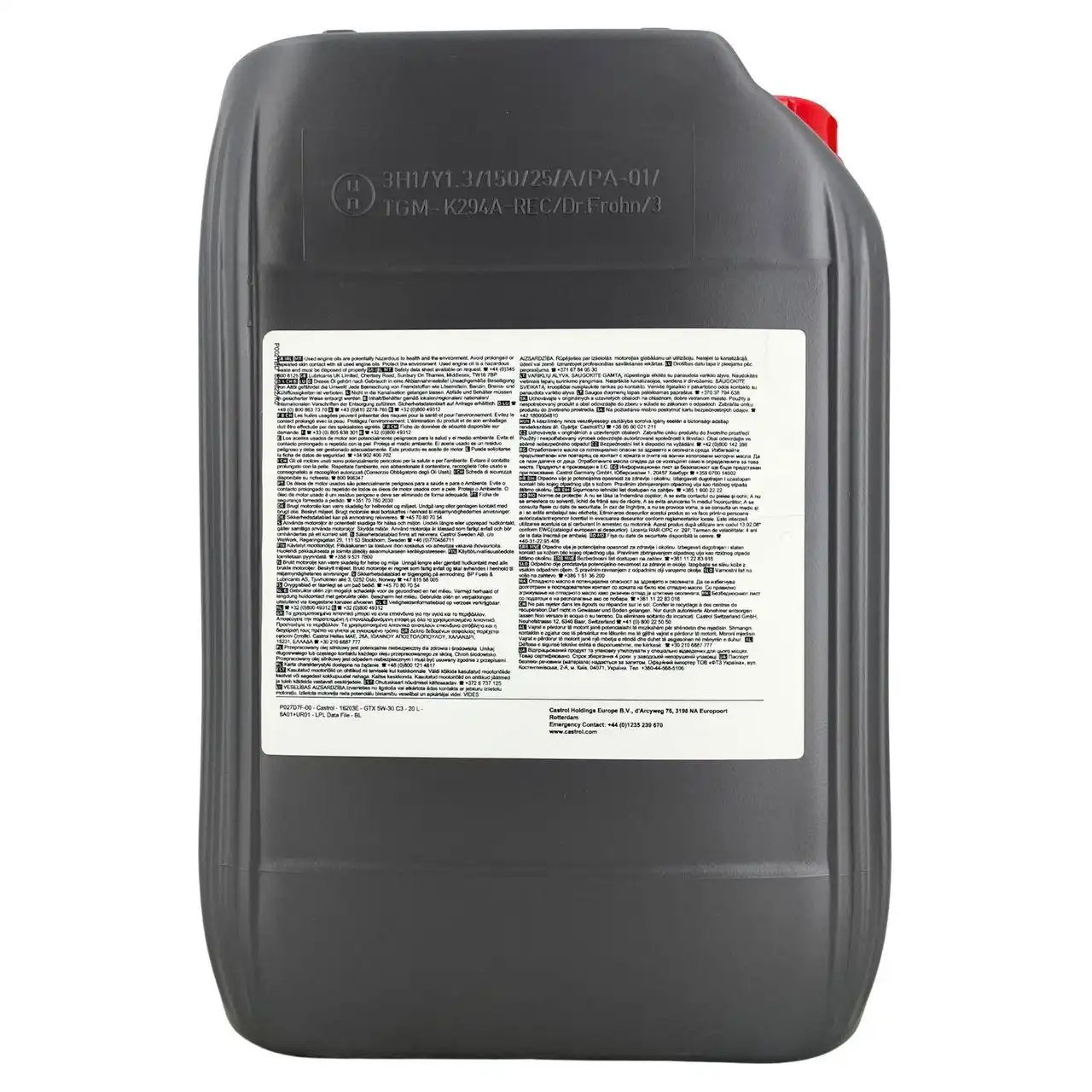 Castrol GTX 5W-30 C3 20 Liter