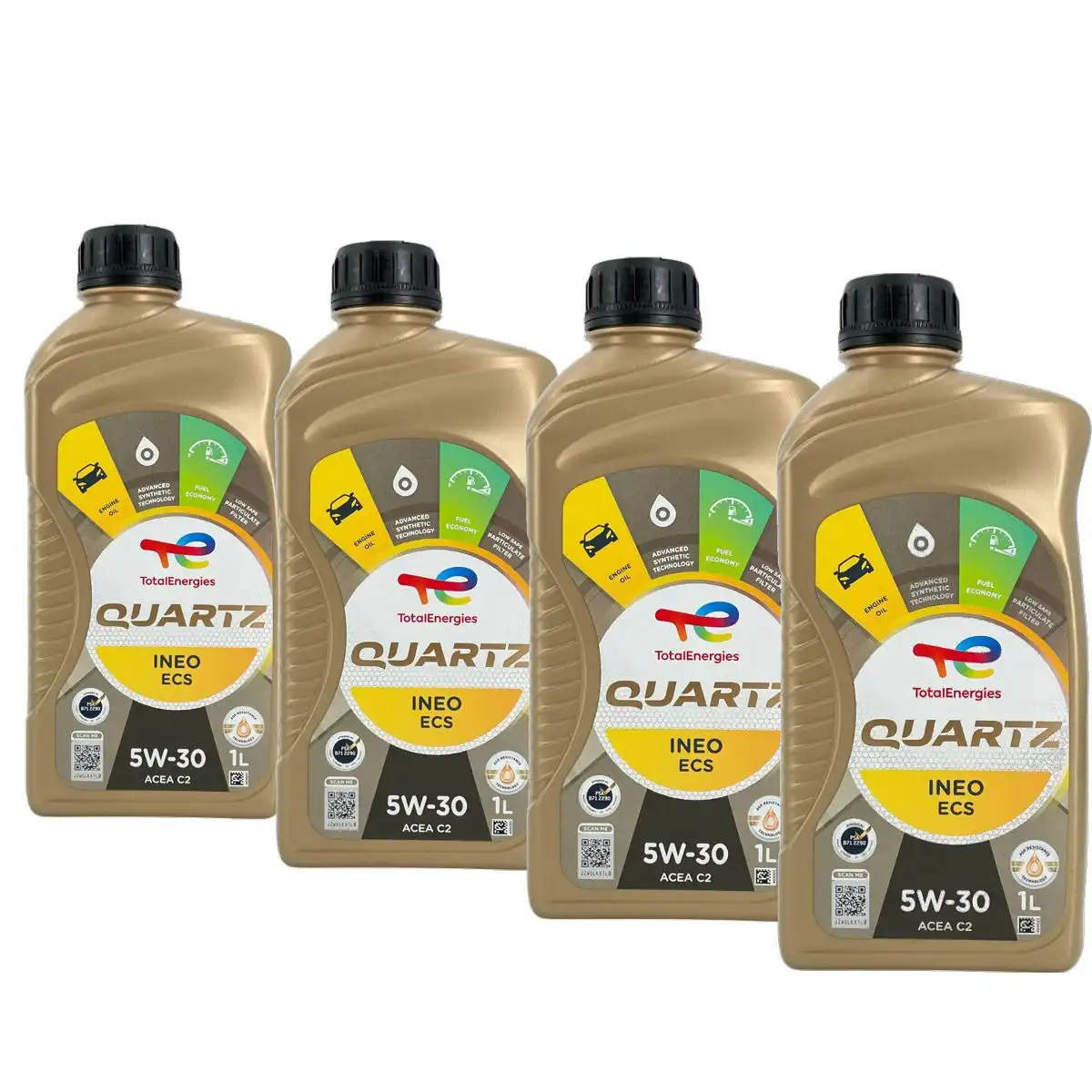 Total Quartz Ineo ECS 5W-30 4x1 Liter