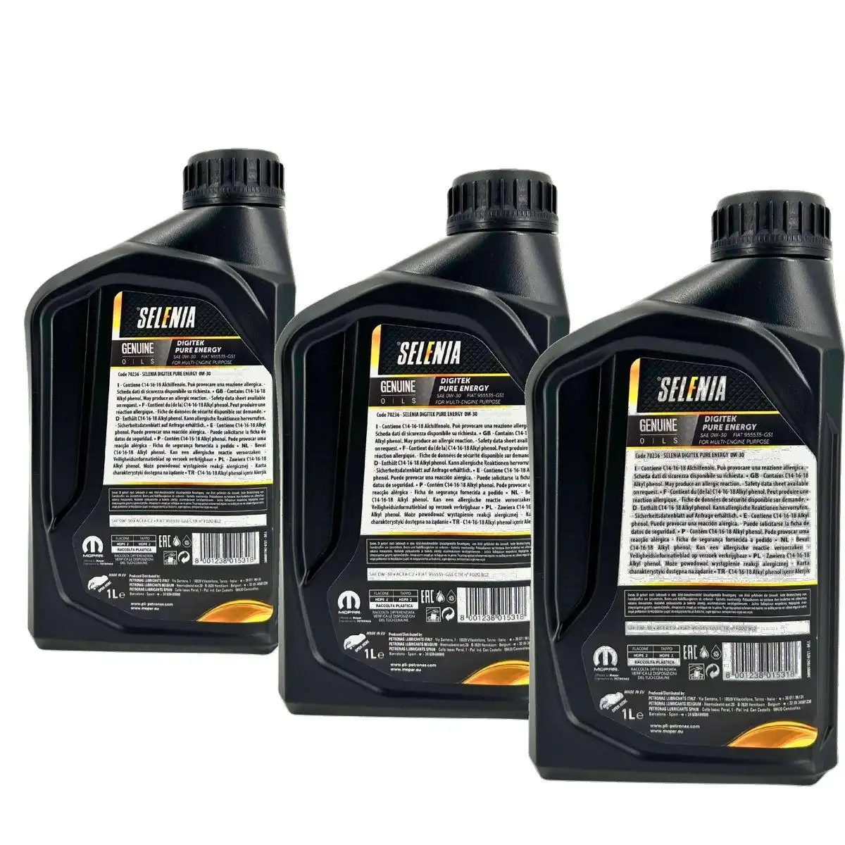 Selenia Digitek Pure Energy 0W-30 3x1 Liter