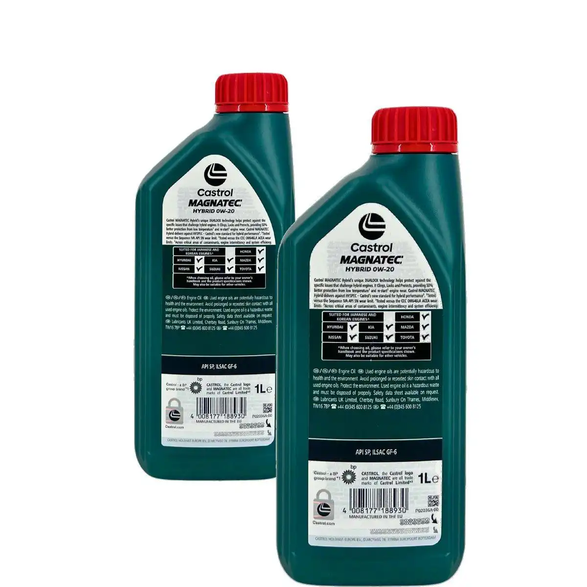 Castrol Magnatec Hybrid 0W-20 2x1 Liter