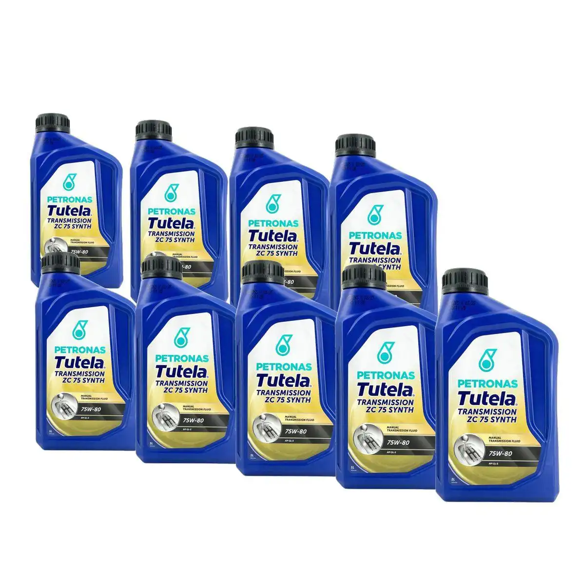 Petronas Tutela Transmission ZC 75 Synth 75W-80 API GL-5 9x1 Liter