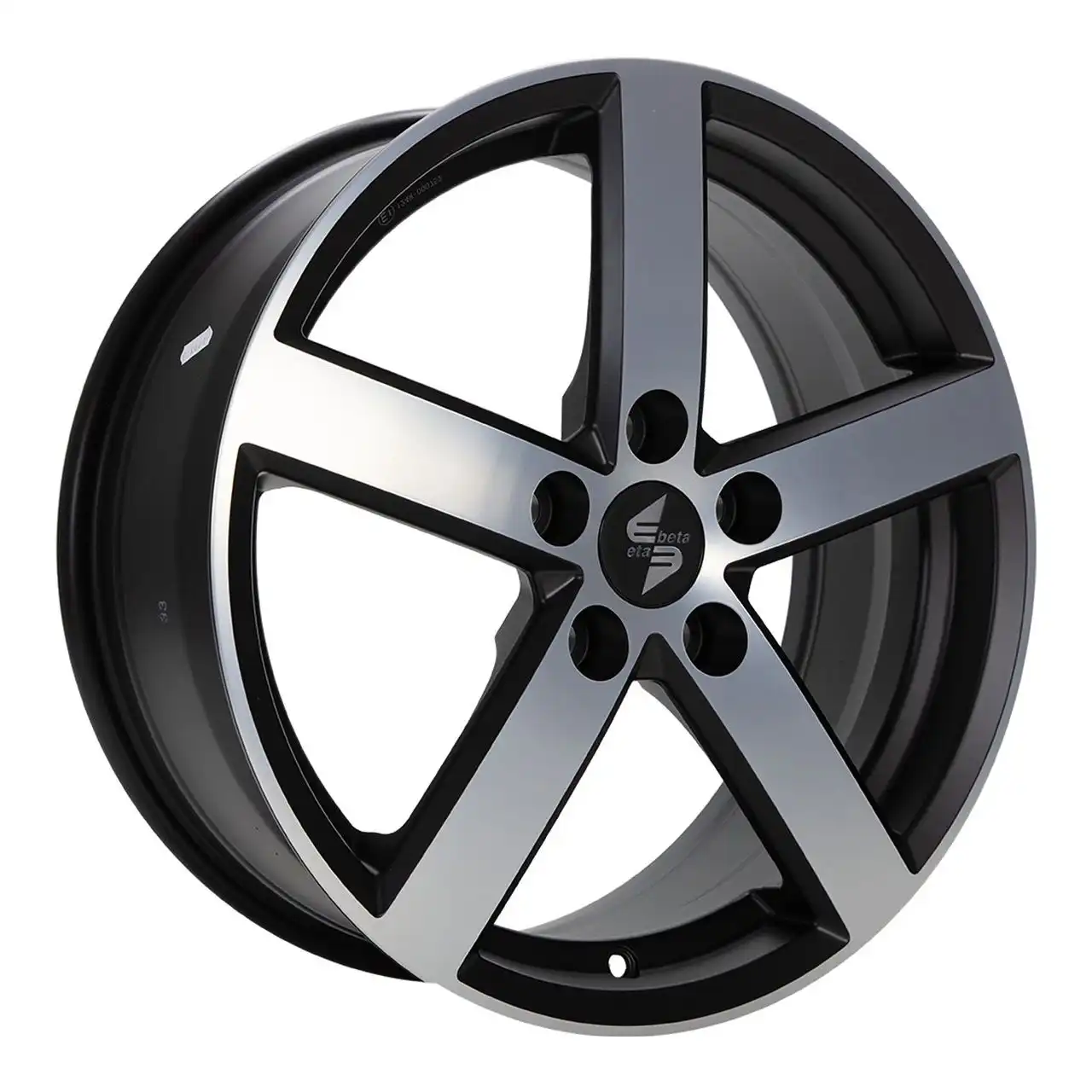 ETABETA EROS black matt full polished 6.5Jx16 5x112 ET46