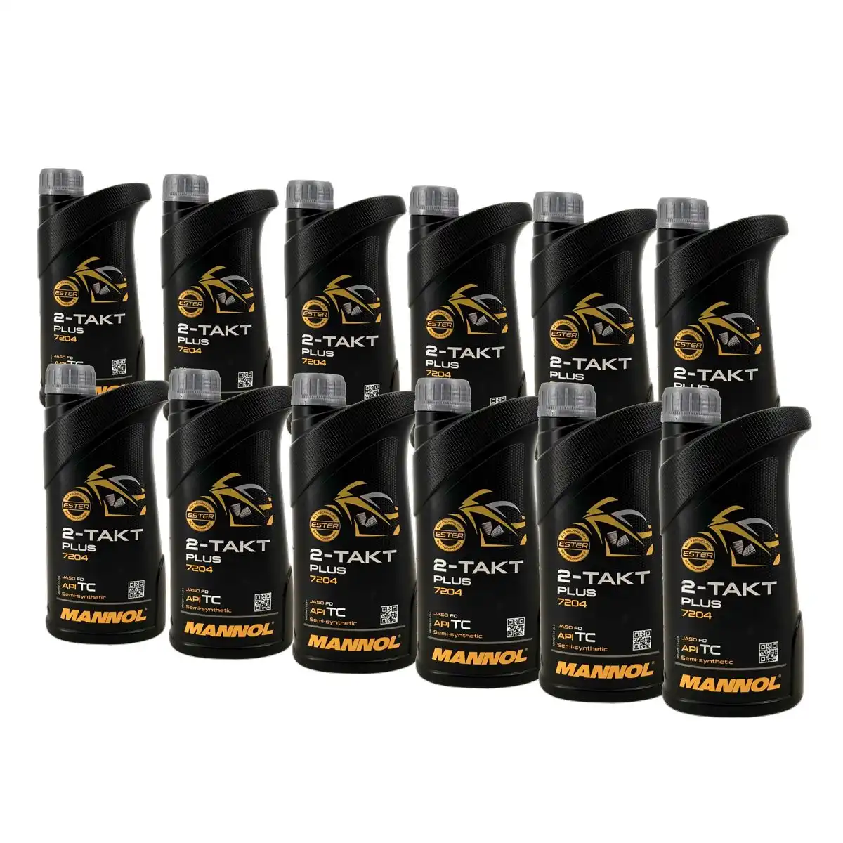 Mannol 2-Takt Plus 12x1 Liter