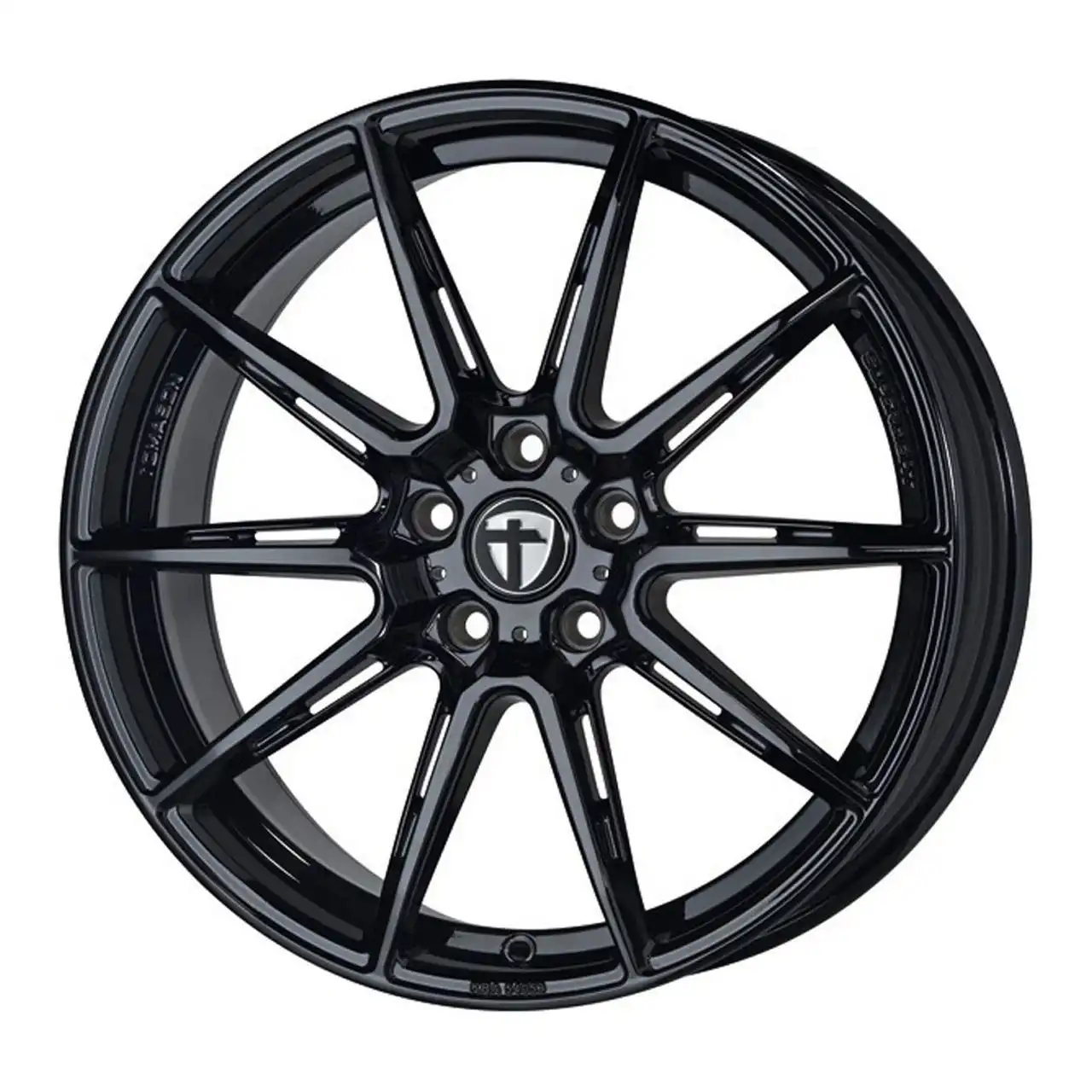 TOMASON TN27 SUPERLIGHT black painted 8.5Jx19 5x114.3 ET45