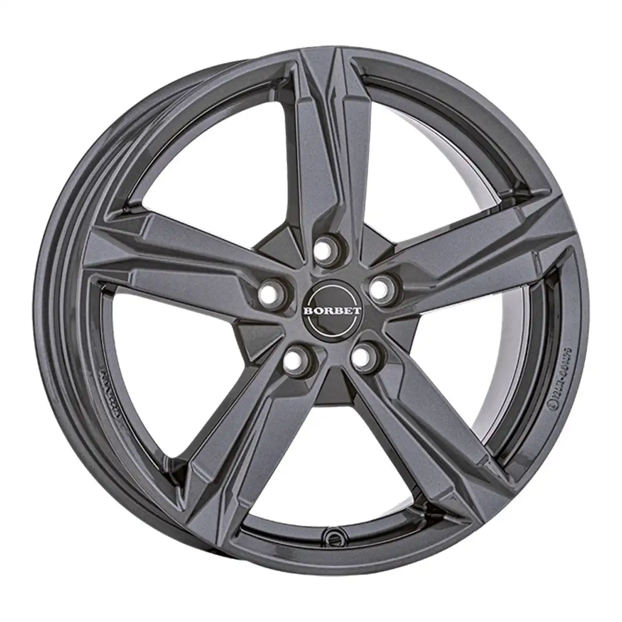 BORBET DESIGN T10 mistral anthracite glossy 6.5Jx16 5x112 ET46