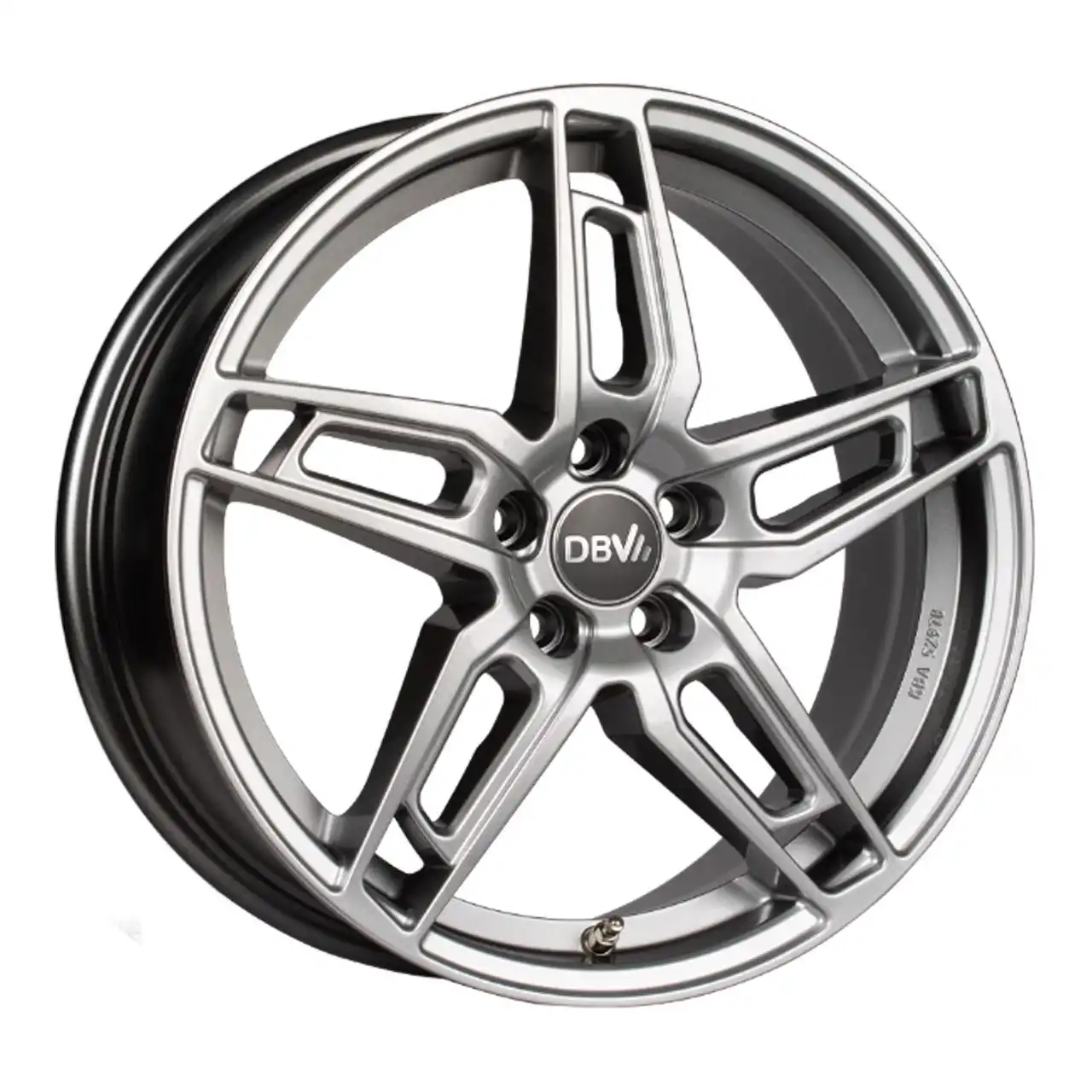 DBV 5DS 005 shadow silber 8.0Jx18 5x114.3 ET40