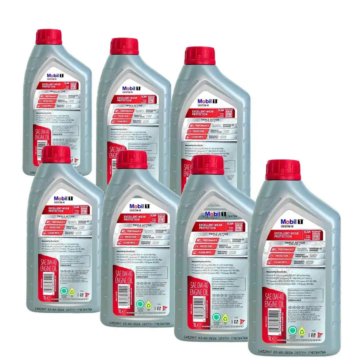 Mobil 1 C40 GT 0W-40 7x1 Liter