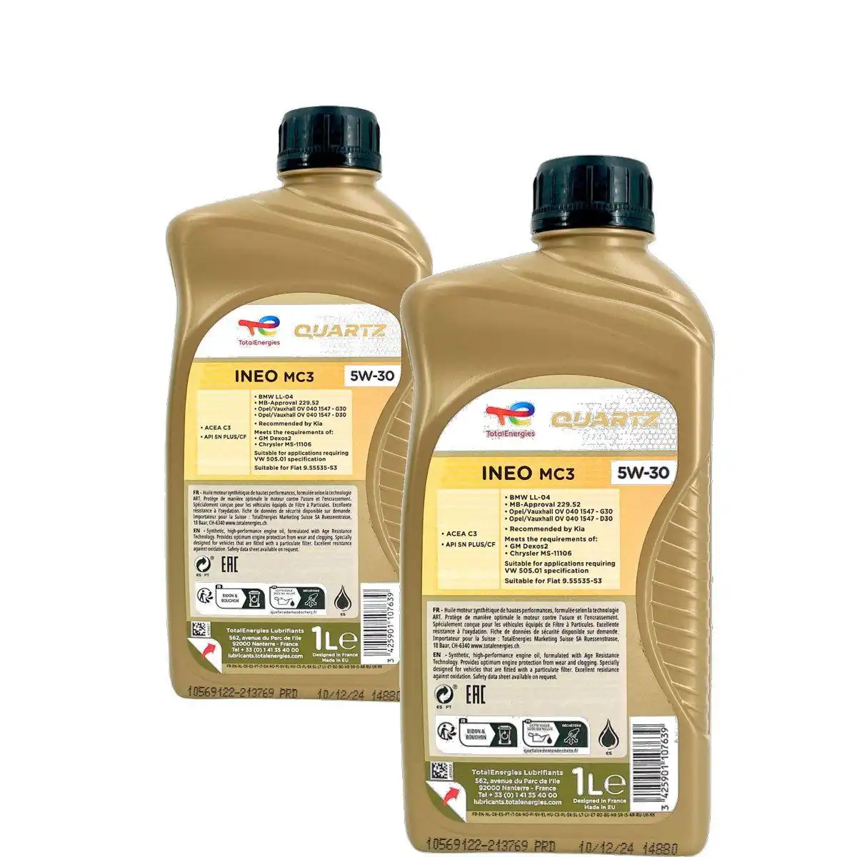Total Quartz Ineo MC3 5W-30 2x1 Liter