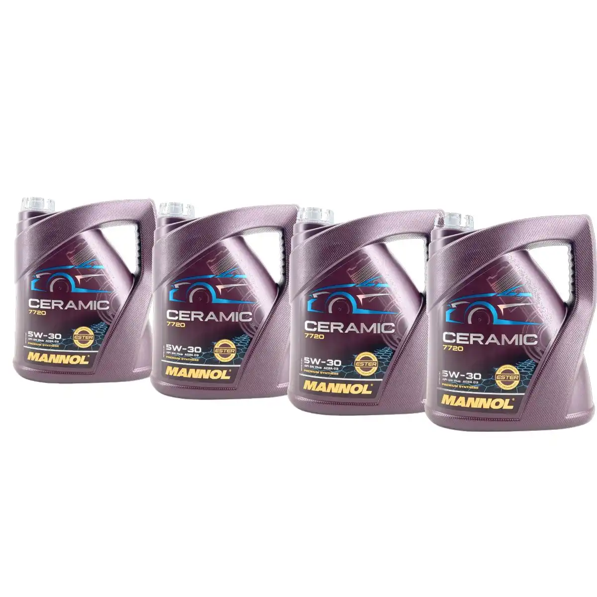 Mannol Ceramic 5W-30 4x4 Liter